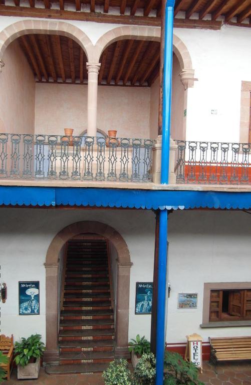 Hotel Concordia Patzcuaro Bagian luar foto