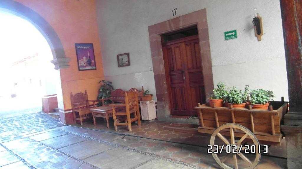 Hotel Concordia Patzcuaro Bagian luar foto