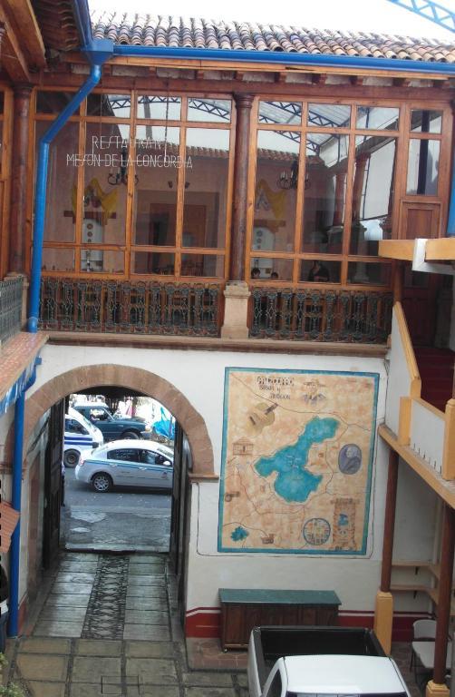 Hotel Concordia Patzcuaro Bagian luar foto